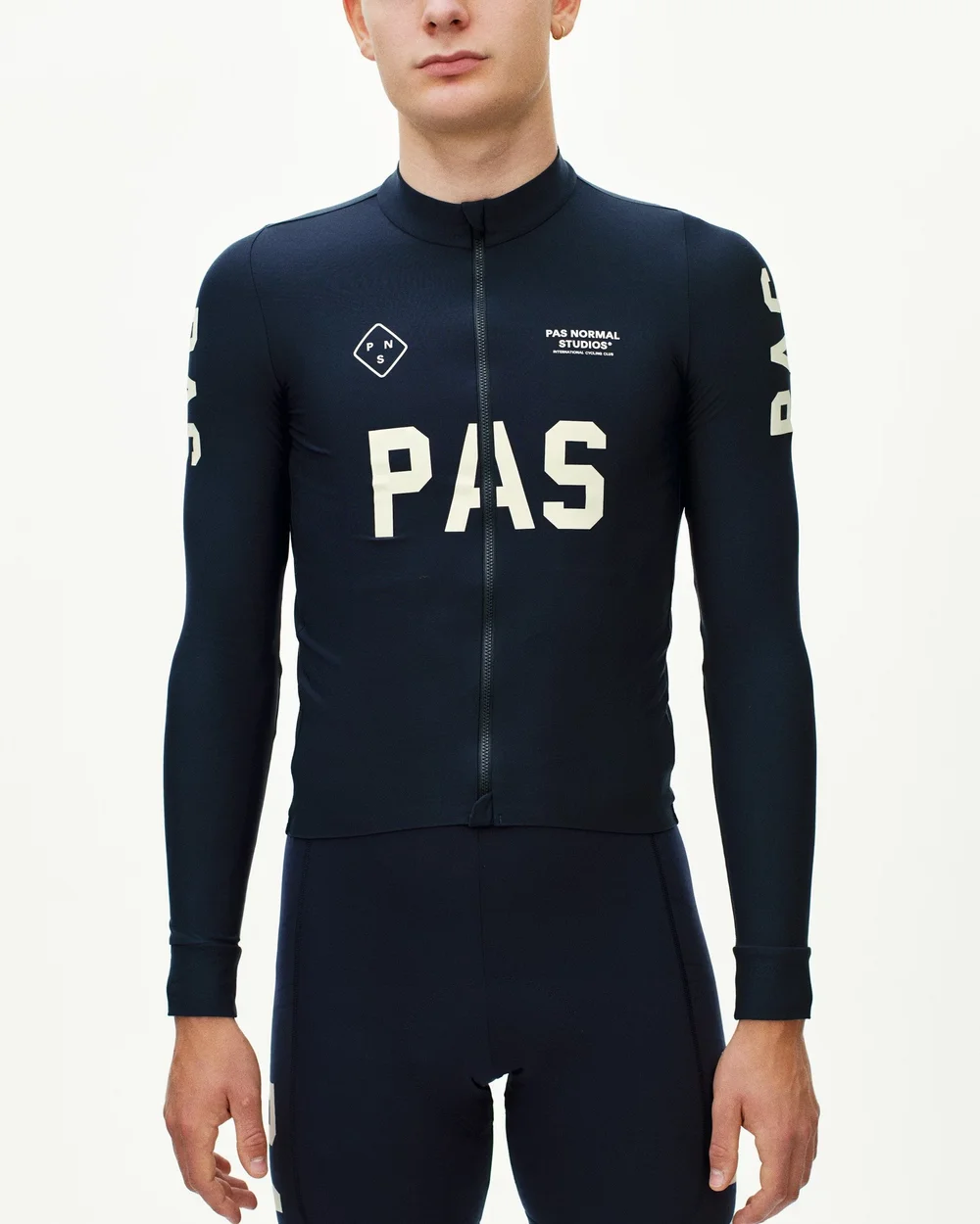 PAS NORMAL STUDIOS PAS Mechanism Long Sleeve Jersey Navy Men